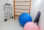 Imagem de itens usados em aulas de Pilates