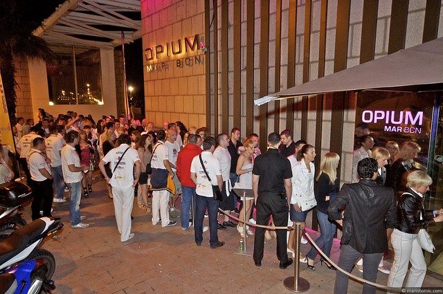 Imagem da discoteca Opium, em La Barceloneta