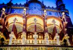 Palau de la Música Catalana iluminado