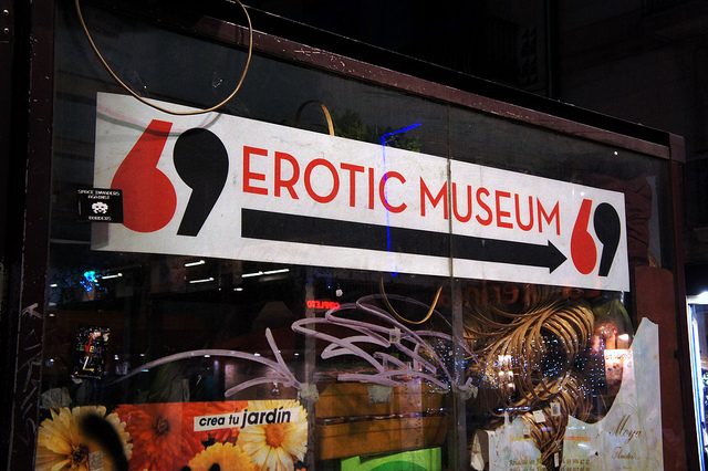 Imagem de um museu erótico