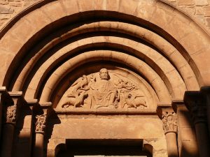 Frontal da igreja de Sant Pere d'Or, Santpedor