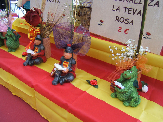 Diada de Sant Jordi e suas curiosidades Diada de Sant Jordi e suas curiosidades