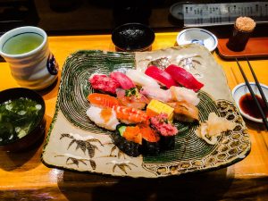 Cores e variedade da culinária japonesa Cores e variedade da culinária japonesa
