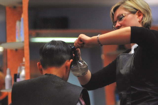 Corte de cabelo profissional em Barcelona