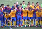 Jogadores juvenis de futebol do Barcelona