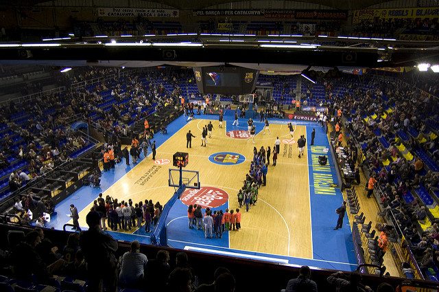 Imagem do Palau Blaugrana