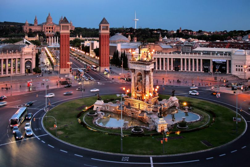 Imagem da Plaça d'Espanya, Barcelona