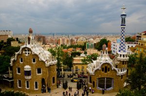 O Park Güell é uma das principais atrações de Barcelona Imagem do Parc Güell