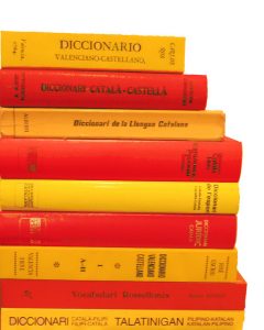 Imagem de dicionários de língua catalã