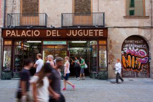 A loja Palacio del Juguete é uma das mais tradicionais vendedoras de brinquedo em Barcelona A loja Palacio del Juguete é uma das mais tradicionais vendedoras de brinquedo em Barcelona