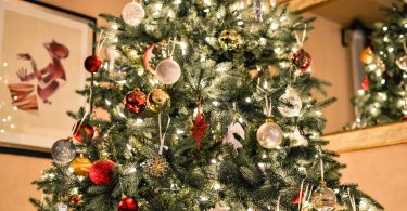 Imagem de uma árvore de Natal