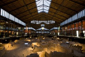 A jazida arqueológica do antigo Mercat del Born conta como era a vida dos cidadãos de El Born há três séculos Imagem da jazida arqueológica do antigo Mercat del Born