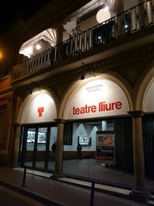 O Teatre Lliure de Gràcia é uma das principais ofertas culturais do distrito