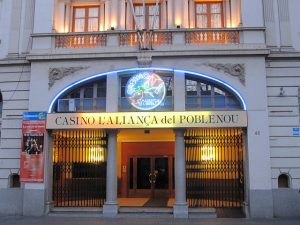O Casino L'Aliança del Poblenou, um dos pontos mais conhecidos da Rambla del Poblenou O Casino L'Aliança del Poblenou, um dos pontos mais conhecidos da Rambla del Poblenou