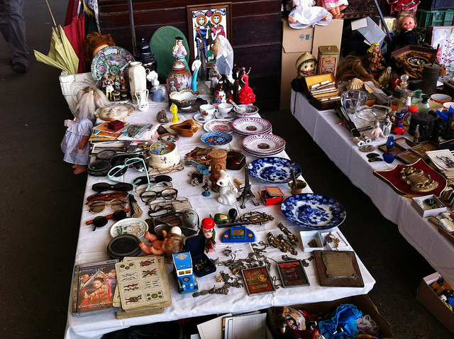 No Mercado de Encants, você encontrará muitas peças raras e antigas