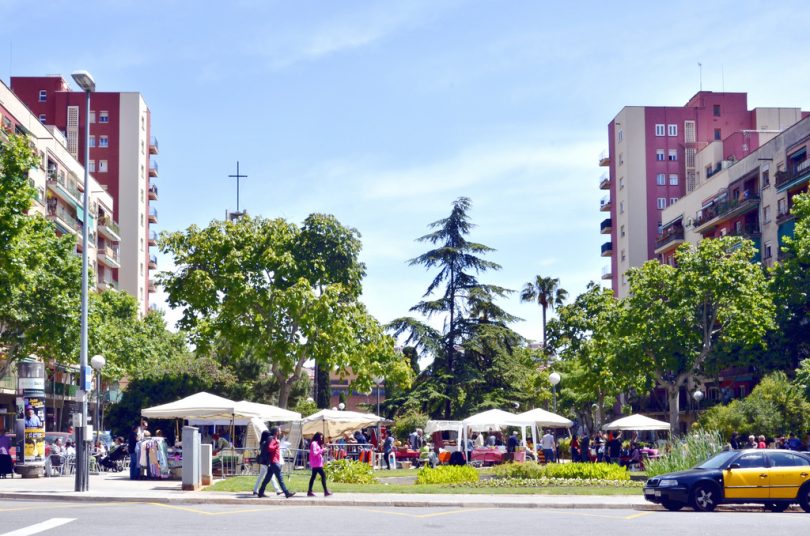 Imagem de paisagem de um dos bairros de Sant Andreu