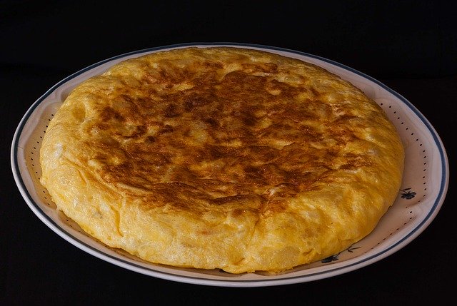 Tortilla é um prato que faz parte da alimentação espanhola