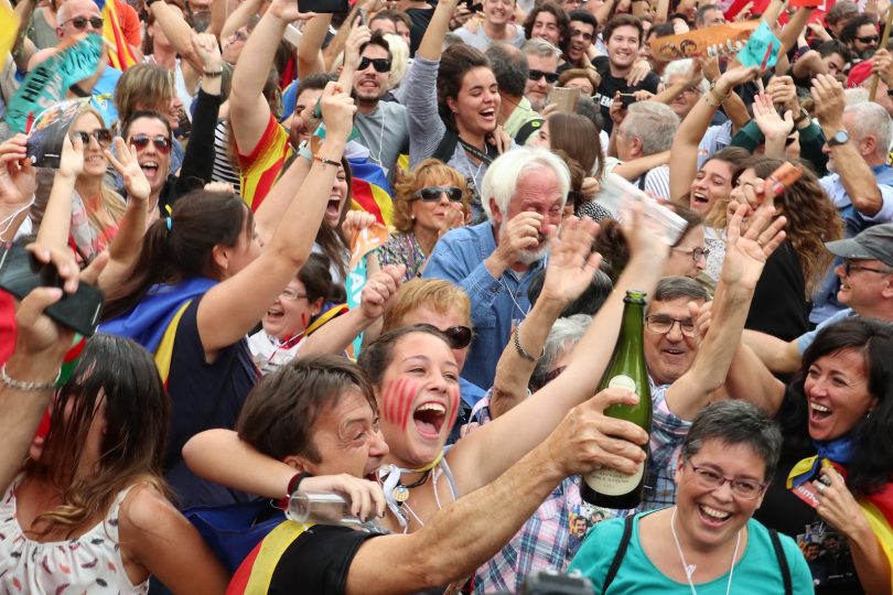 Dia Mundial da Alegria - declaração de independência da Catalunha