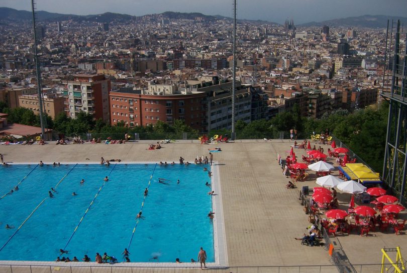 Piscinas urbanas de Barcelona (2)