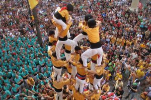 castellers - festival de Sants