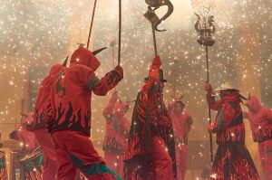 correfocs de diables - Festival de Sants