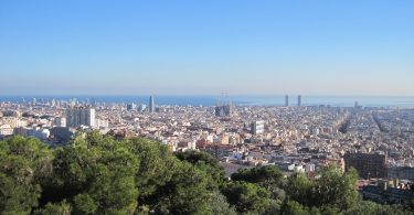 Visão panorâmica de Barcelona