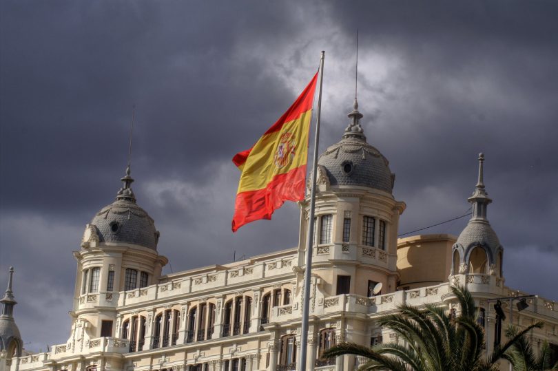 Imagem de bandeira espanhola