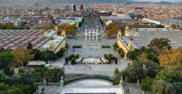 Imagem de Barcelona vista do alto