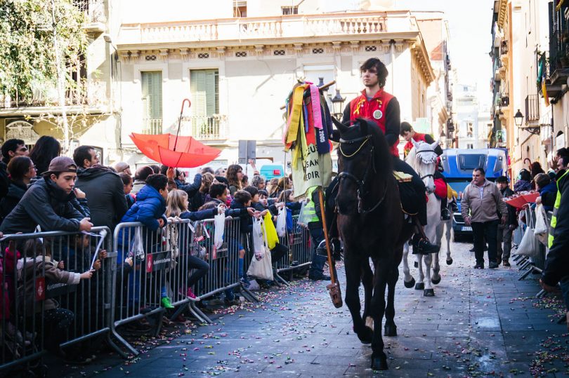 Cavalgada é uma das principais atrações de Sant Medir