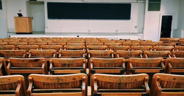 Sala de aula faculdade Barcelona