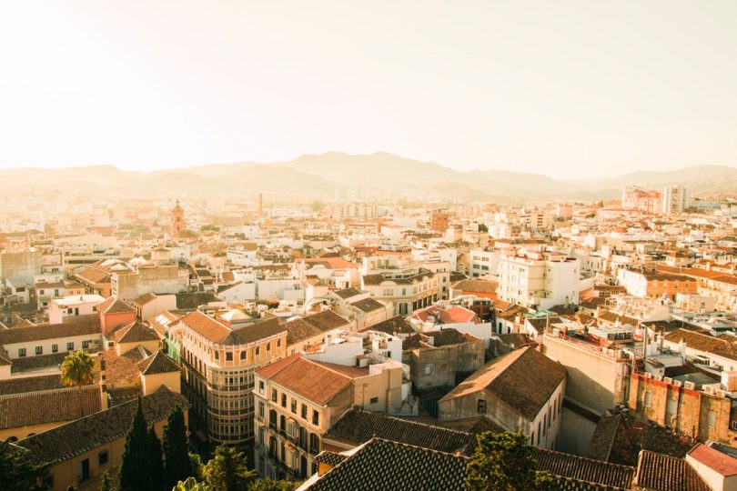 Vista aérea de Barcelona