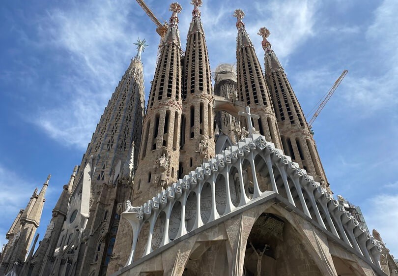 A Sagrada Família em Barcelona